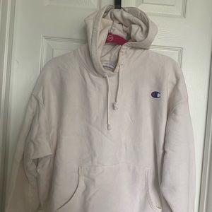 For sale - one white Champion sweatshirt